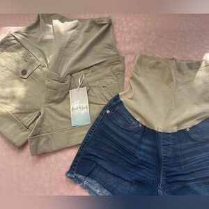 🆕 2 Maternity Shorts
